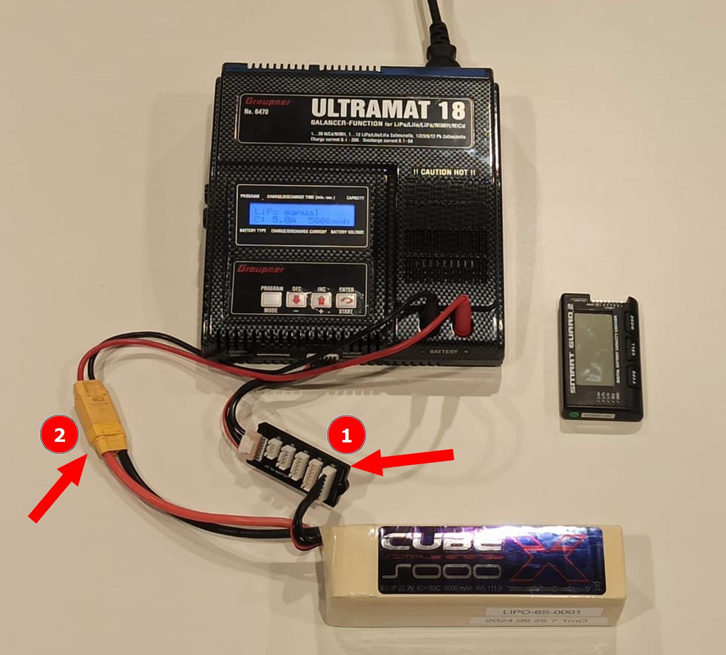 Ultramat 18 setup