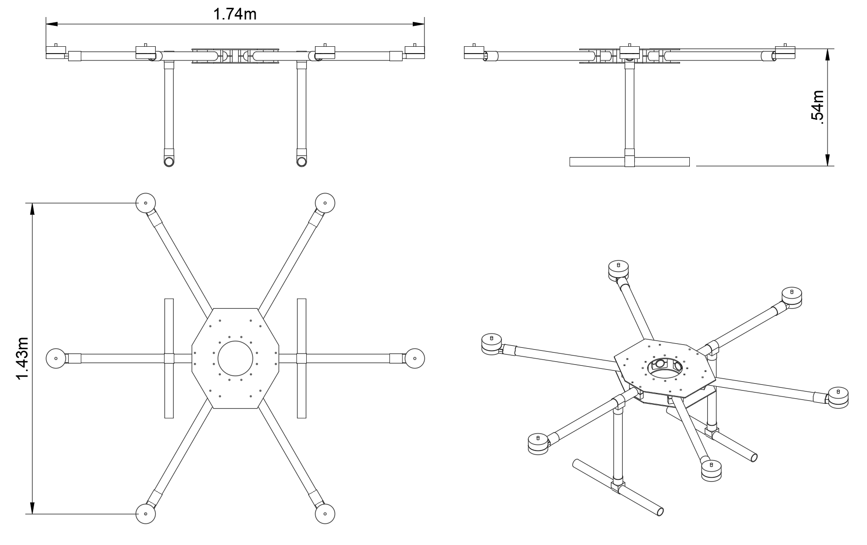 Condor dimensions