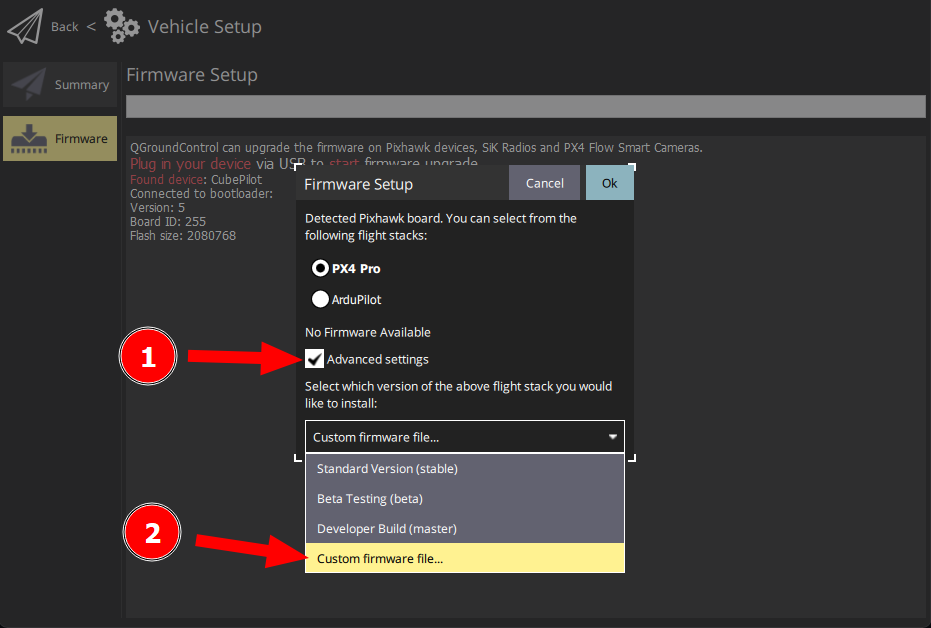Flash Custom Firmware